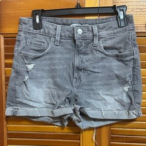Old Navy Gray Jean Shorts